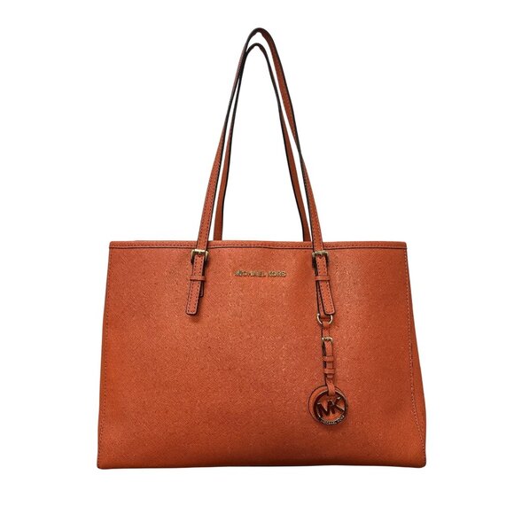 Michael Kors Orange Tote Bag - Picture 1 of 9